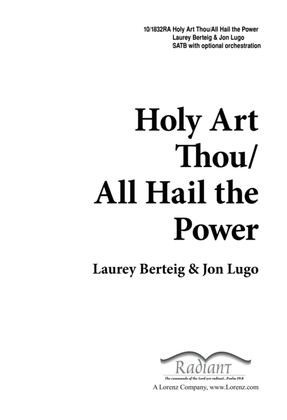 Book cover for Holy Art Thou! All Hail the Power of Jesus' Name