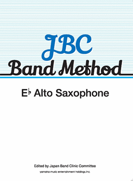 JBC BAND METHOD E Alto Saxophone