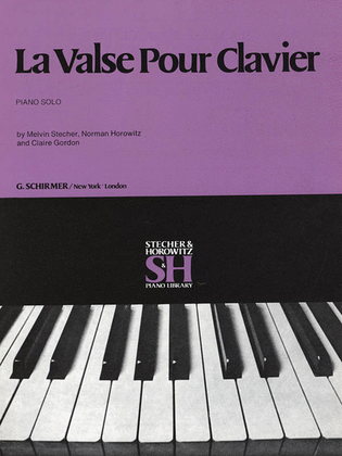 Book cover for La Valse pour Clavier
