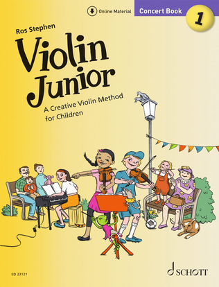 Book cover for Violin Junior: Concert Book 1