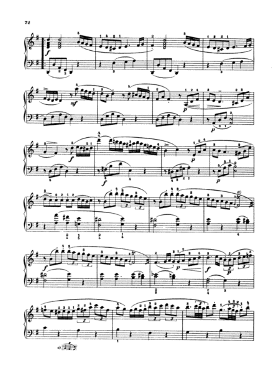 Clementi: Twelve Sonatinas Piano Solo scores gallery preview page 3