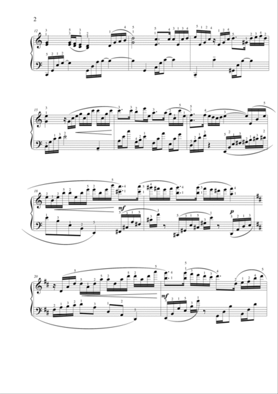 Lluvia en diciembre Lluvia en diciembre Piano Solo scores gallery preview page 3