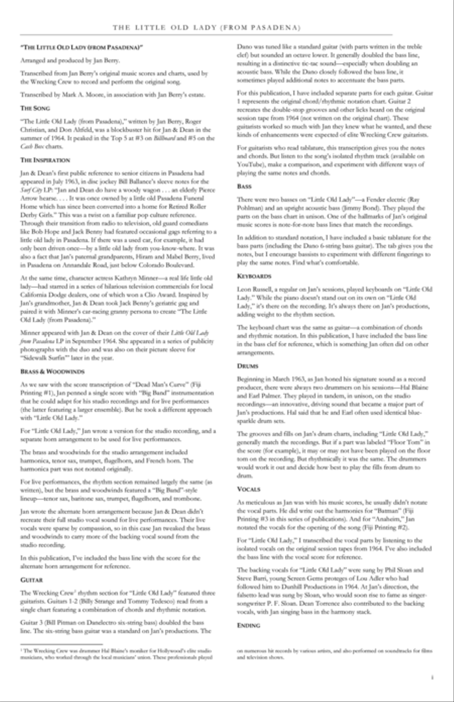 The Little Old Lady (from Pasadena) Jazz Ensemble scores gallery preview page 3