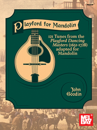 Book cover for Playford for Mandolin