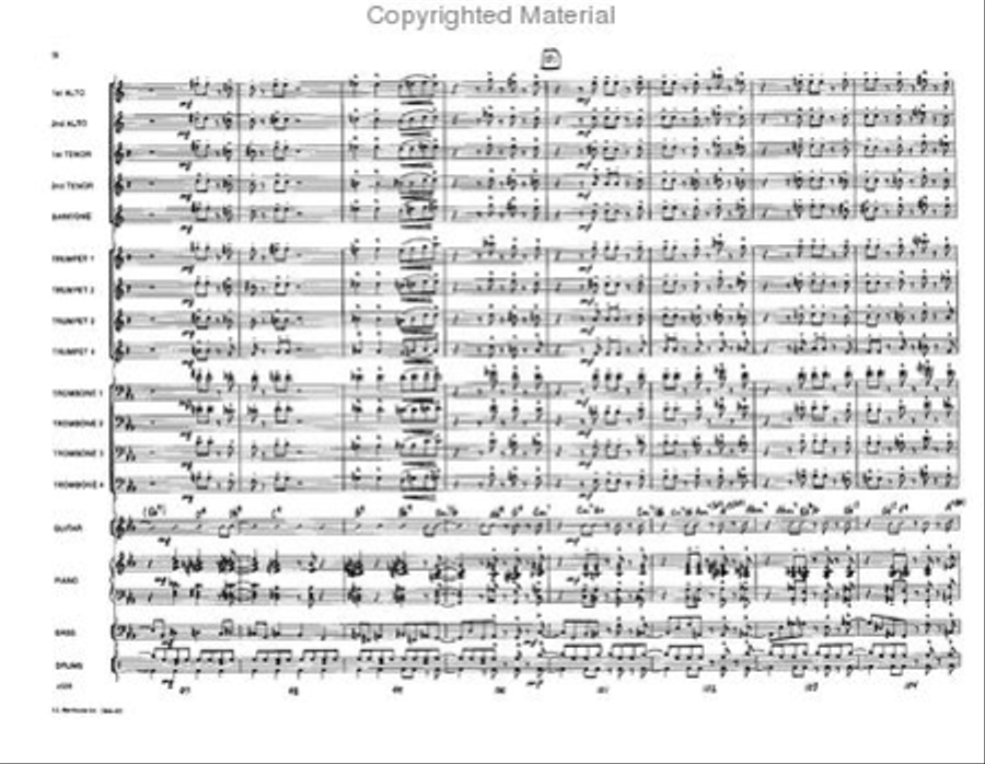 External Combustion Jazz Ensemble scores gallery preview page 15