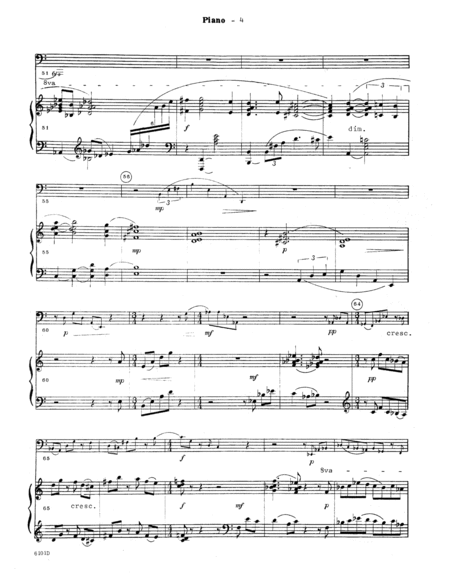 Sonata for Tuba and Piano - Piano