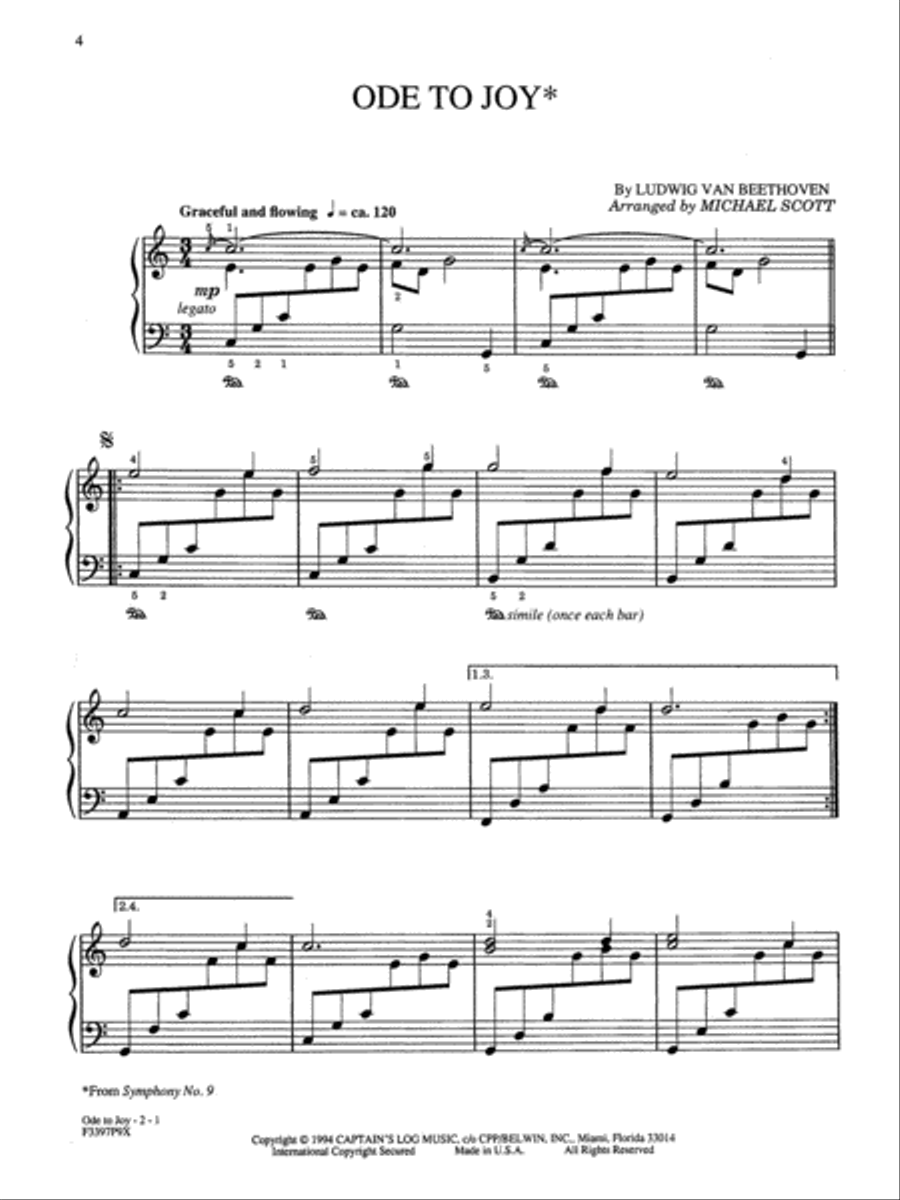 Excursions, Volume 1 Piano Solo scores gallery preview page 3