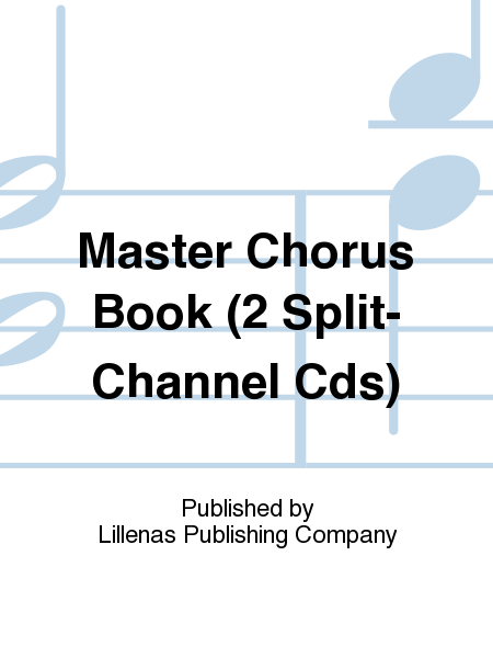 Master Chorus Book (2 Split-Channel Cds)