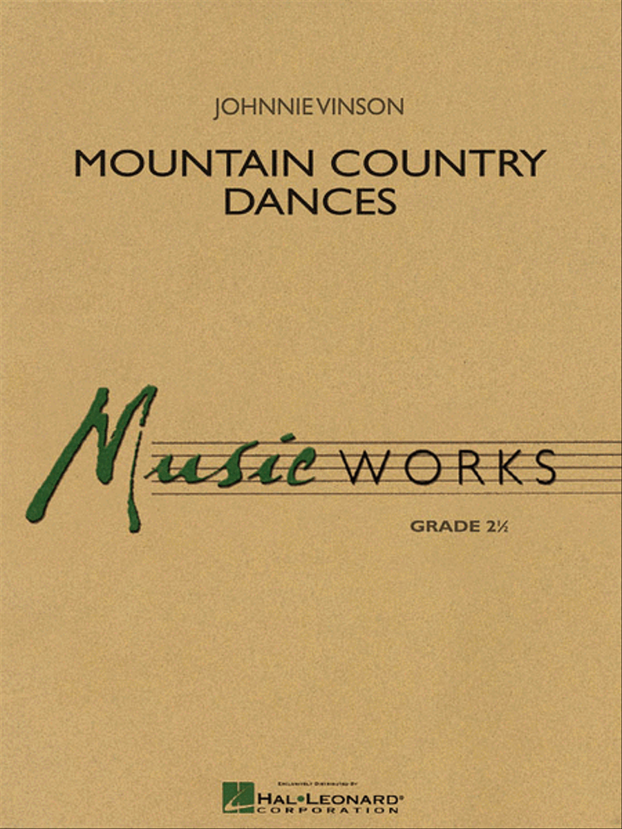 Mountain Country Dances Mountain Country Dances Concert Band scores gallery preview page 1