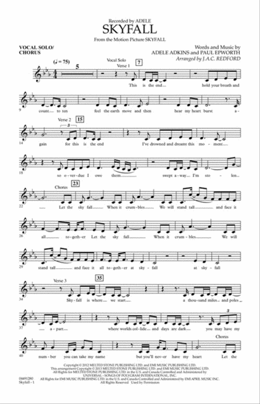 Skyfall Full Orchestra scores gallery preview page 9