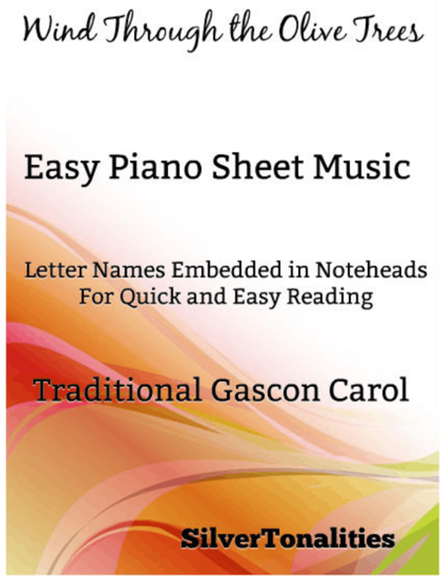 Wind Through the Olive Trees Easy Piano Sheet Music Easy Piano scores gallery preview page 1