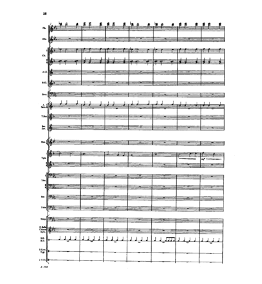 Ritual and Capriccio Concert Band scores gallery preview page 26