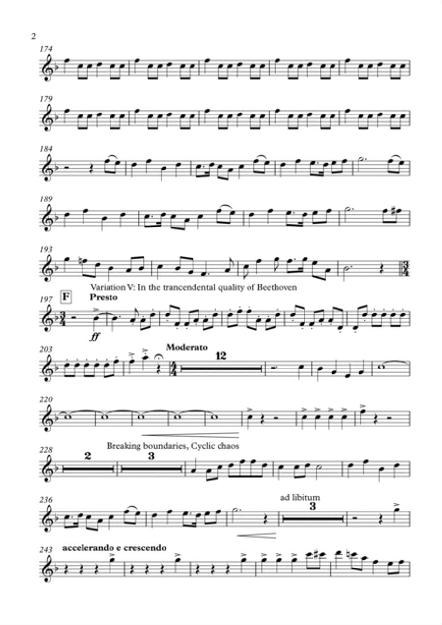 Theme and Variations on a Chinese New Year Theme for Extended Orchestra - Set of all parts Full Orchestra scores gallery preview page 2