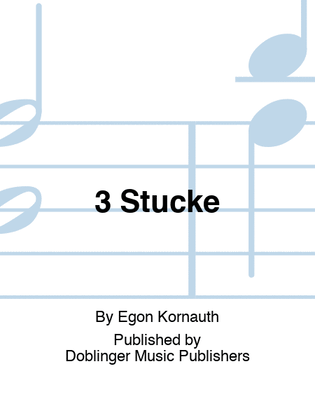 Book cover for 3 Stucke