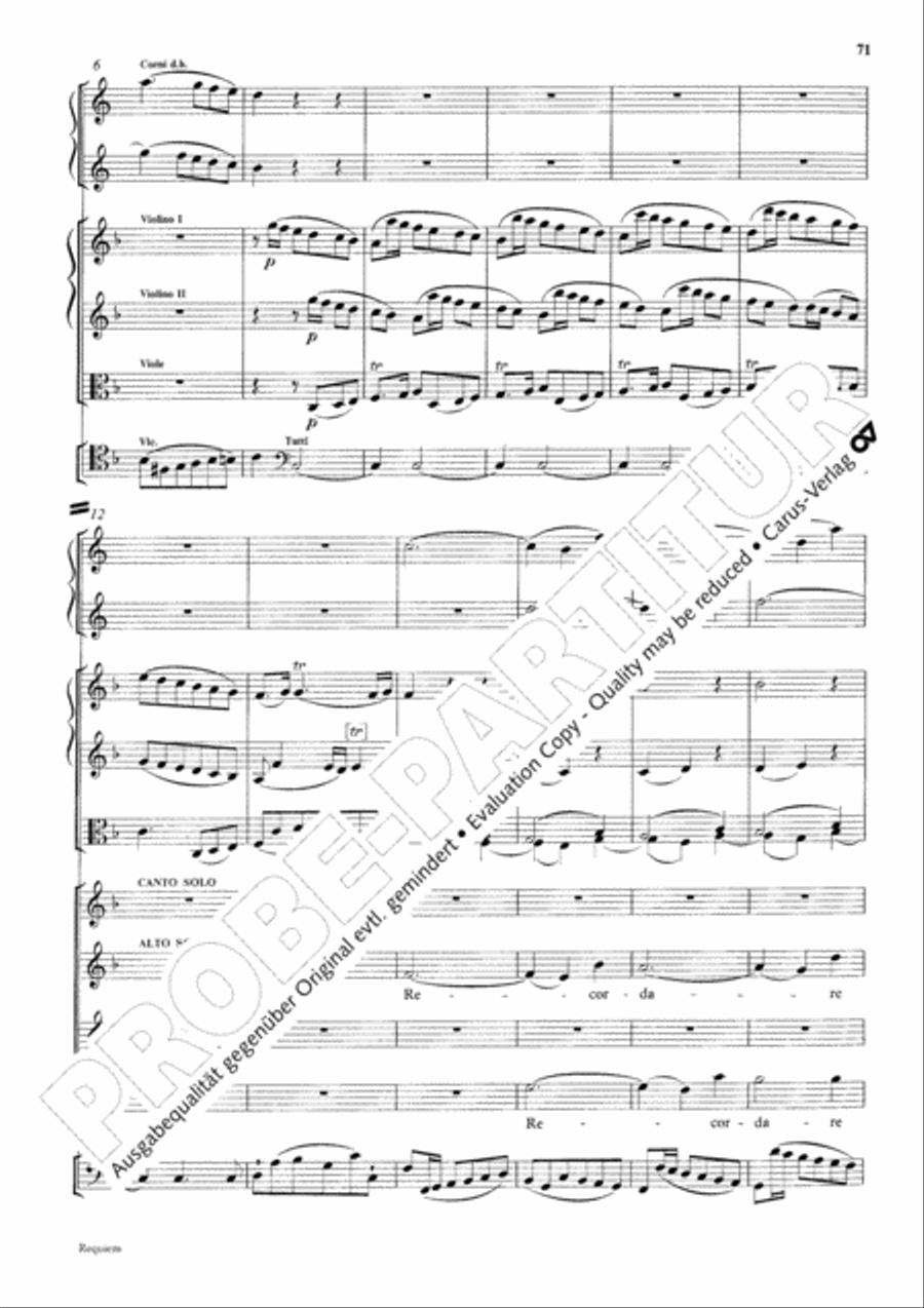 Requiem 4-Part scores gallery preview page 79