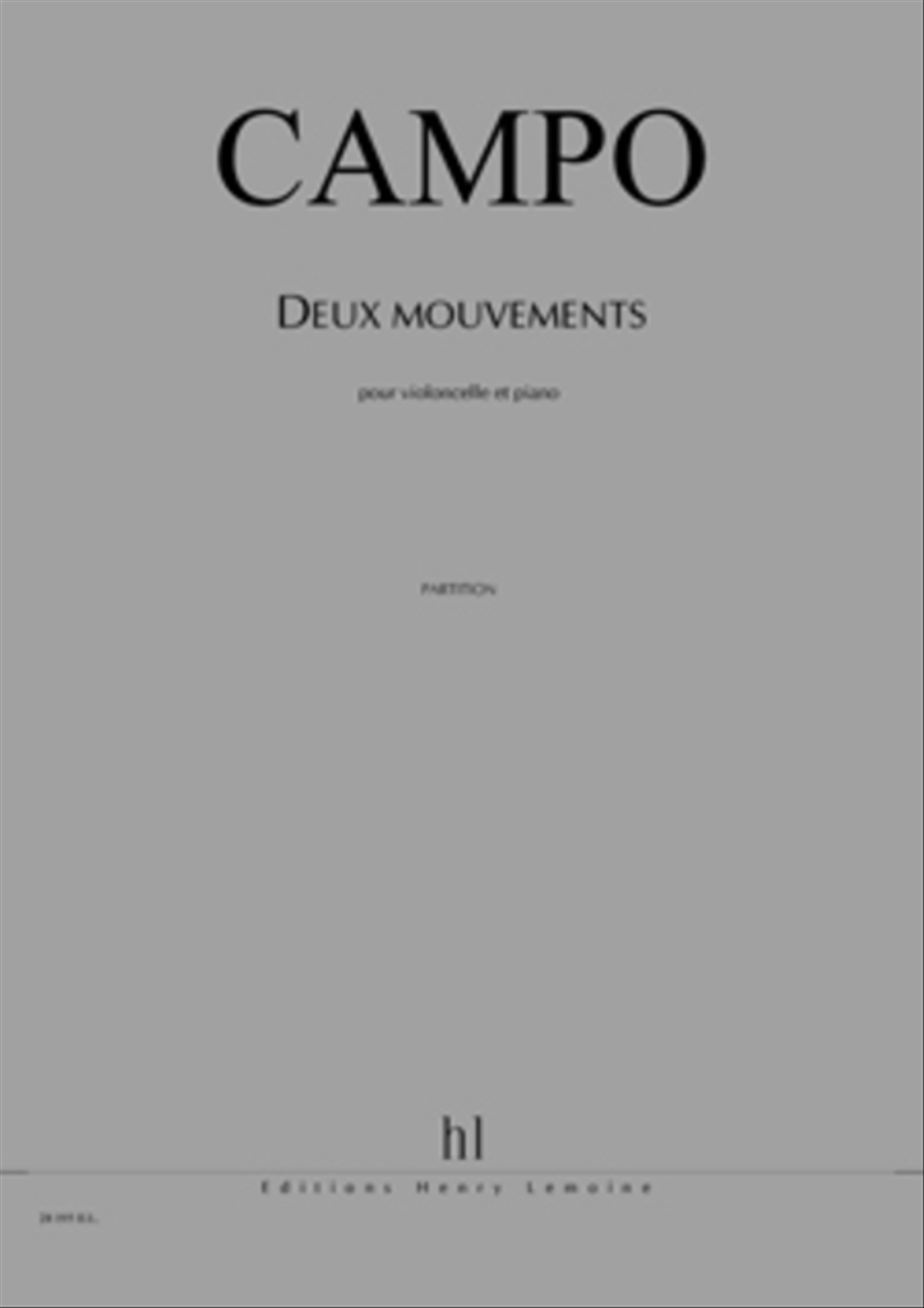 Mouvements (2) Piano Accompaniment scores gallery preview page 1