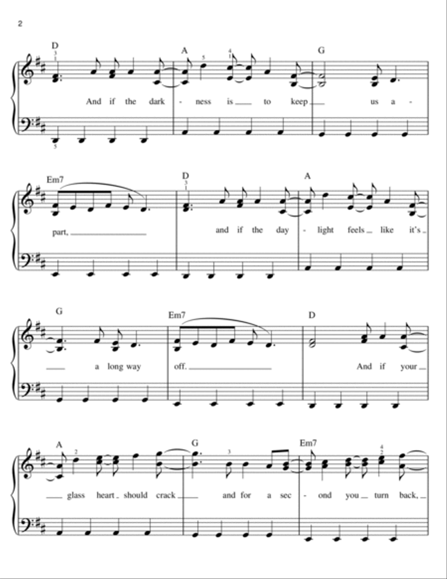 Walk On Walk On Voice scores gallery preview page 2