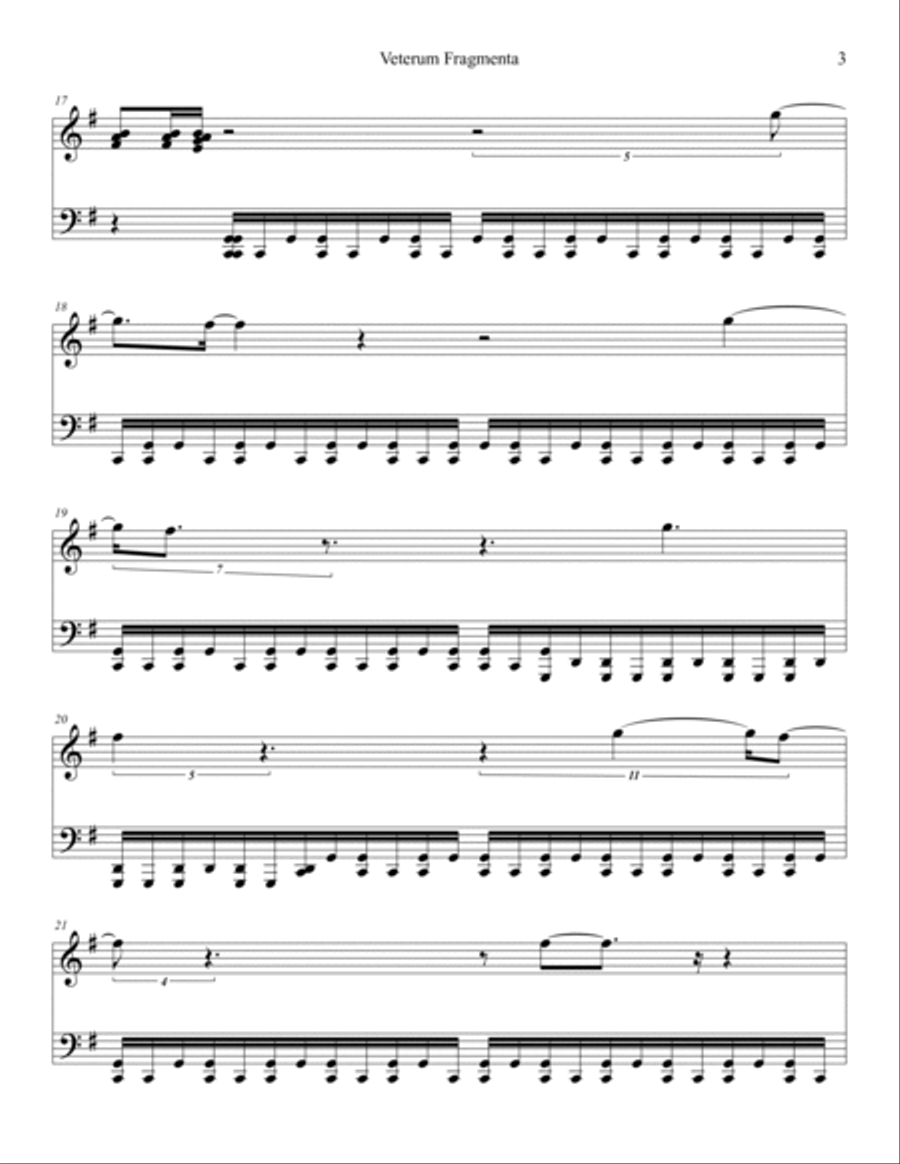 Veterum Fragmenta Part scores gallery preview page 3