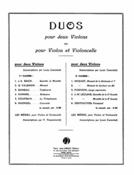 Duos - Volume 2