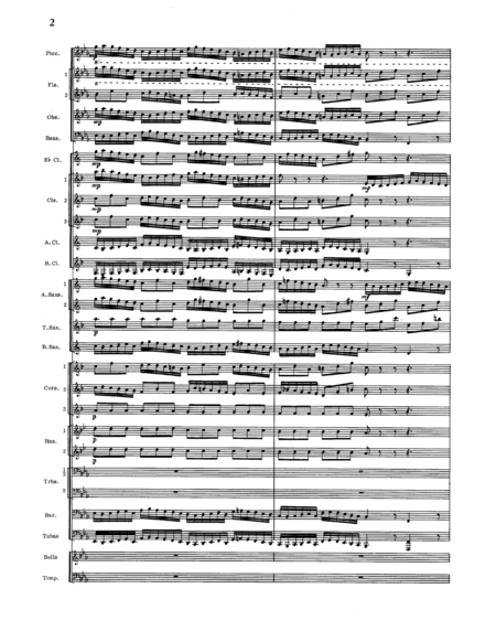 Allegro from Brandenburg Concerto No. 3 - Full Score