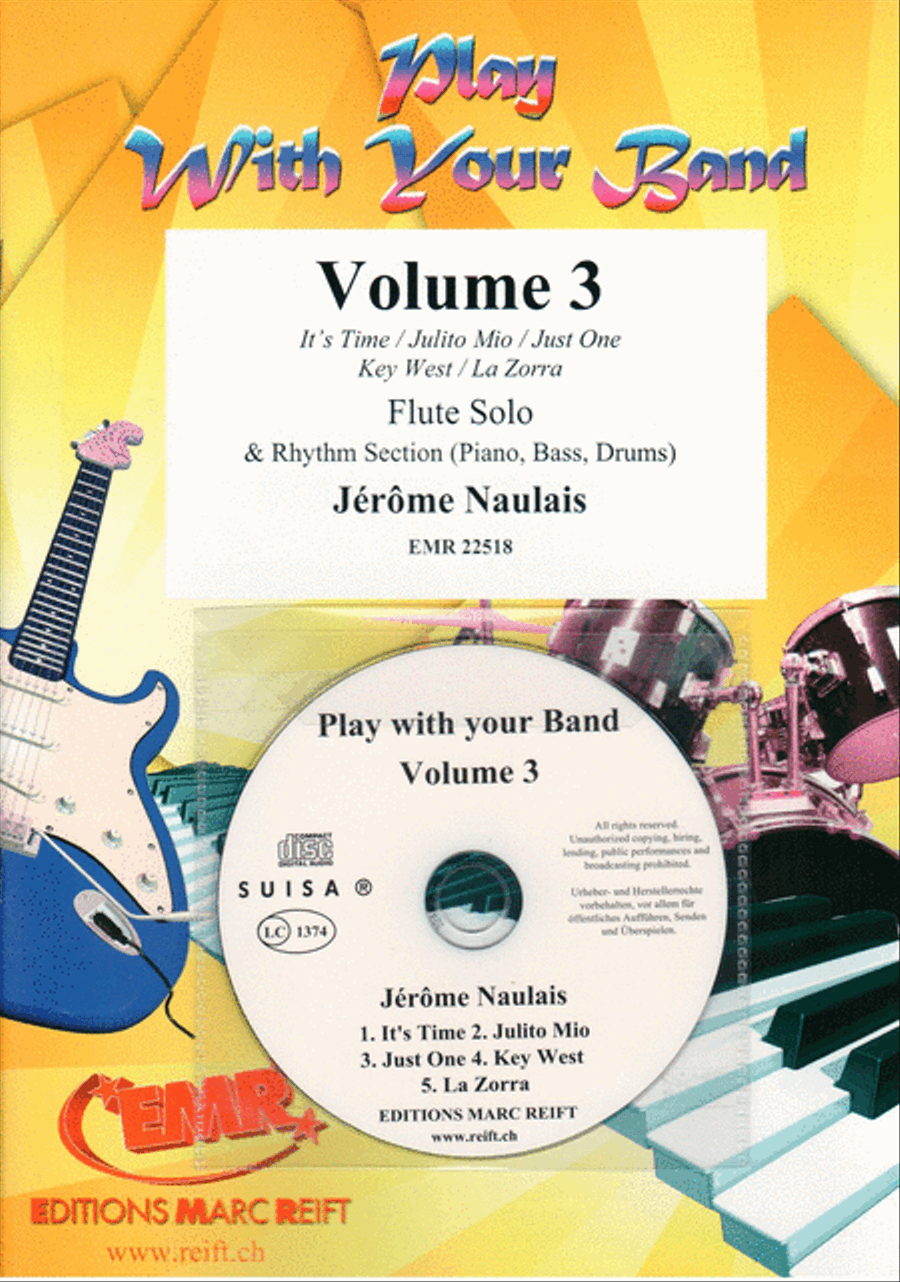 Play With Your Band Volume 3 Flute scores gallery preview page 1