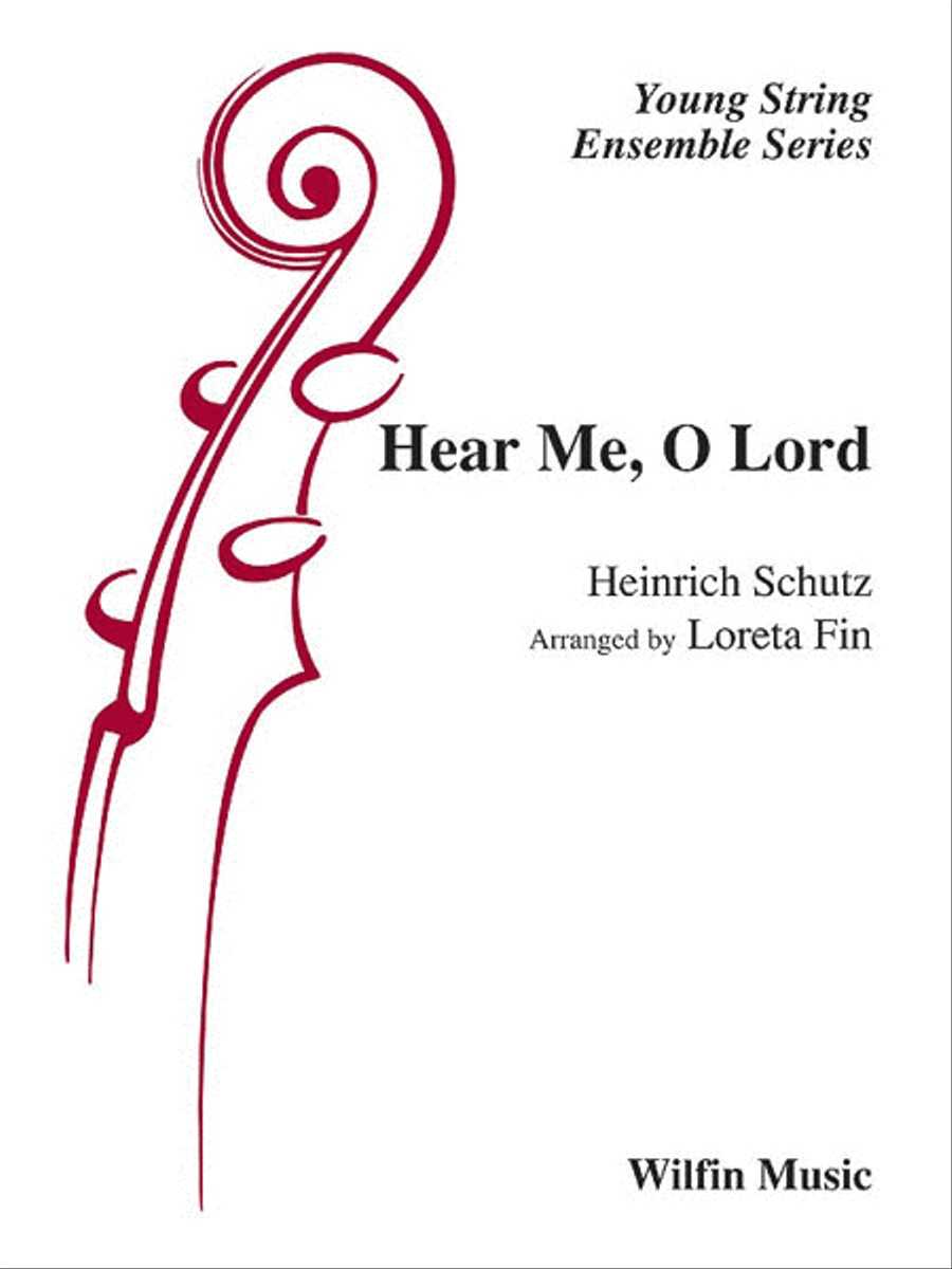 Hear Me O Lord Hear Me O Lord String Orchestra scores gallery preview page 1