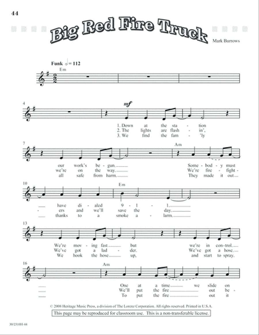 The Box Unison Choir scores gallery preview page 45