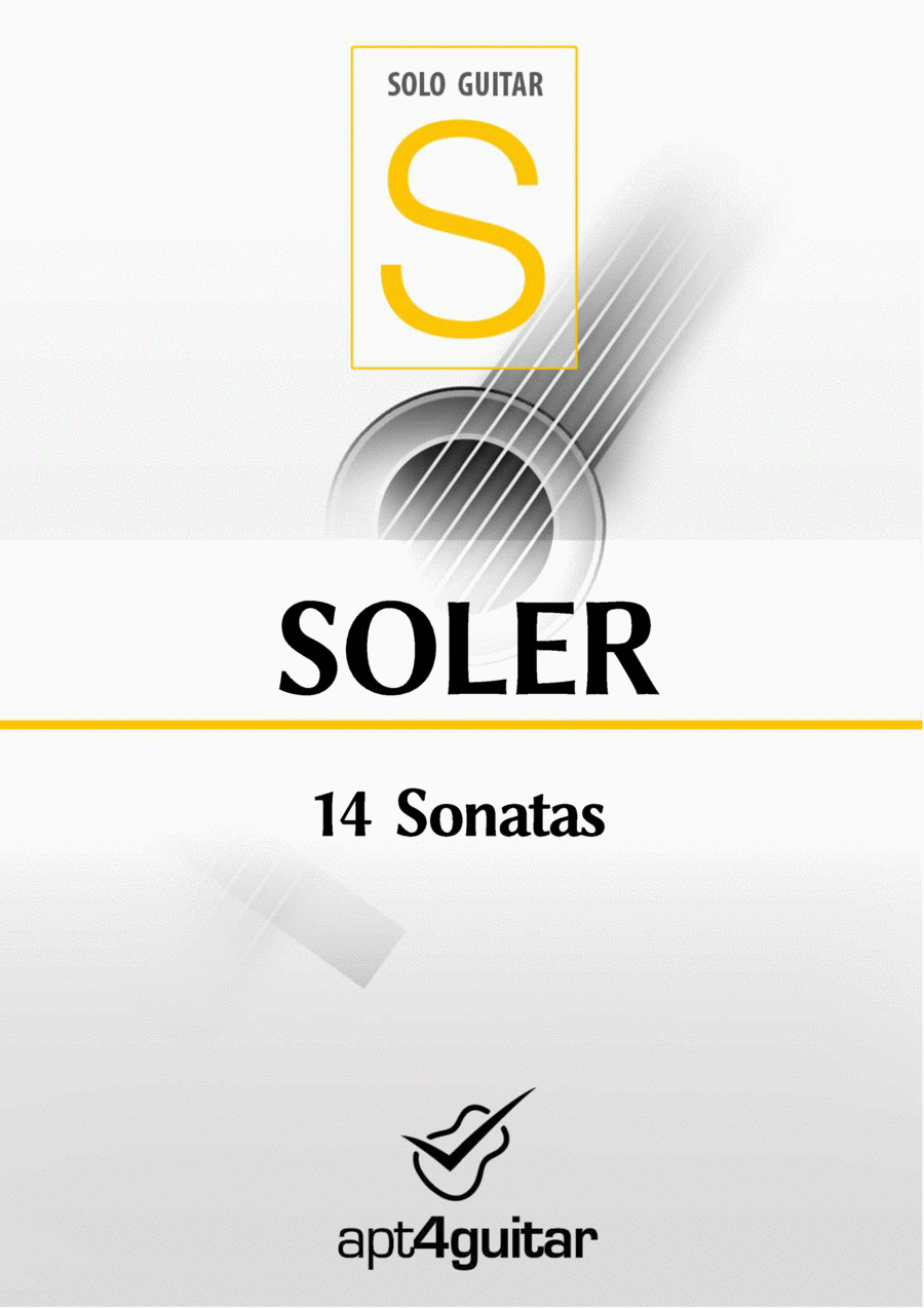 14 Sonatas Acoustic Guitar scores gallery preview page 1