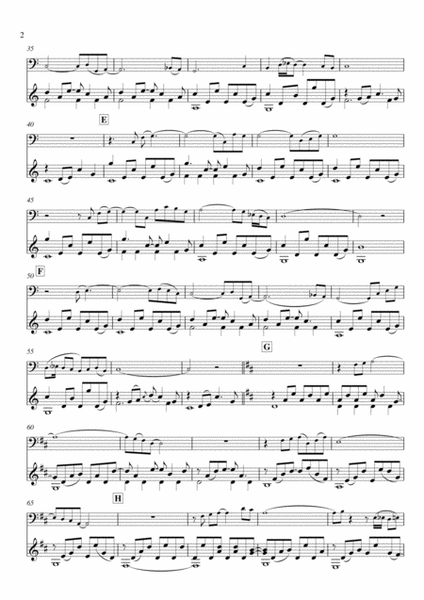 Nearer my God to Thee (guitar & violoncello) - EARLY/INTERMEDIATE image number null