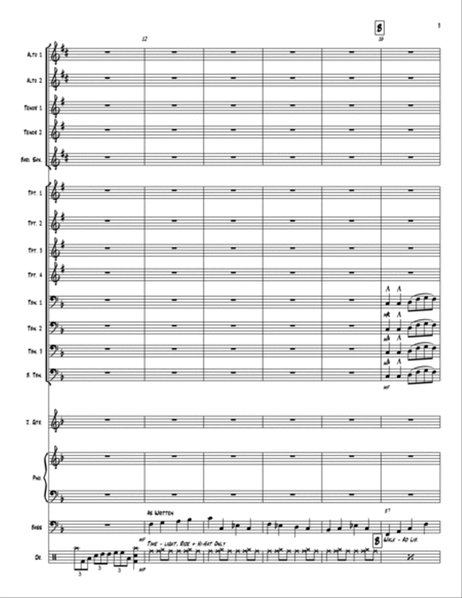 Viva Las Vegas Viva Las Vegas Jazz Ensemble scores gallery preview page 3