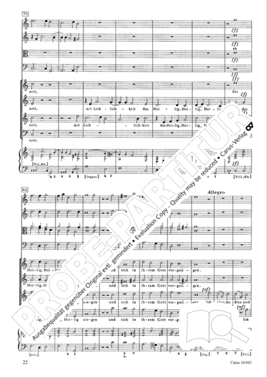 Mein Freund ist mein 4-Part scores gallery preview page 23