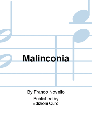 Book cover for Malinconia