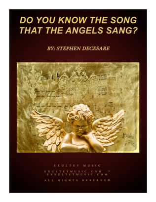 Book cover for Do You Know The Song That The Angels Sang?