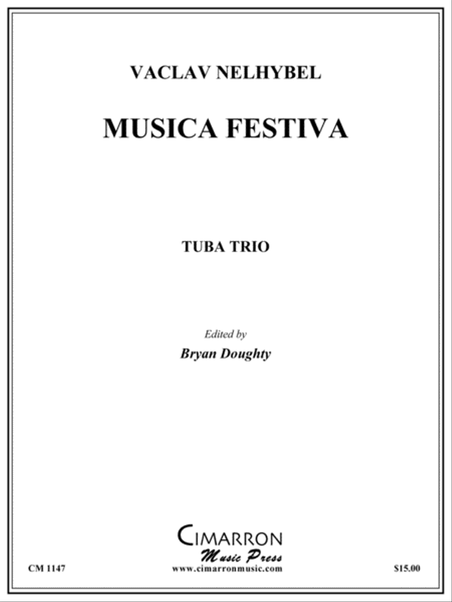 Musica Festiva Brass Trio scores gallery preview page 1