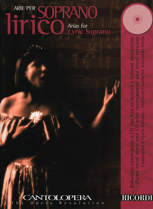 Book cover for Arias for Lyric Soprano