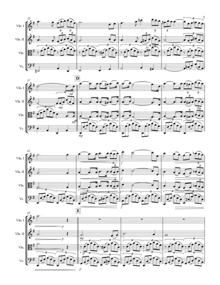 Ave Maria (for String Quartet) image number null
