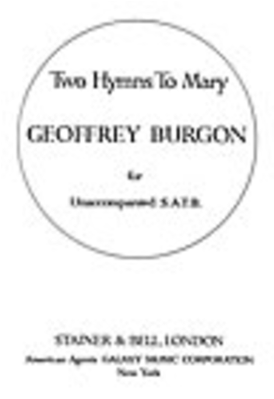 Two Hymns to Mary