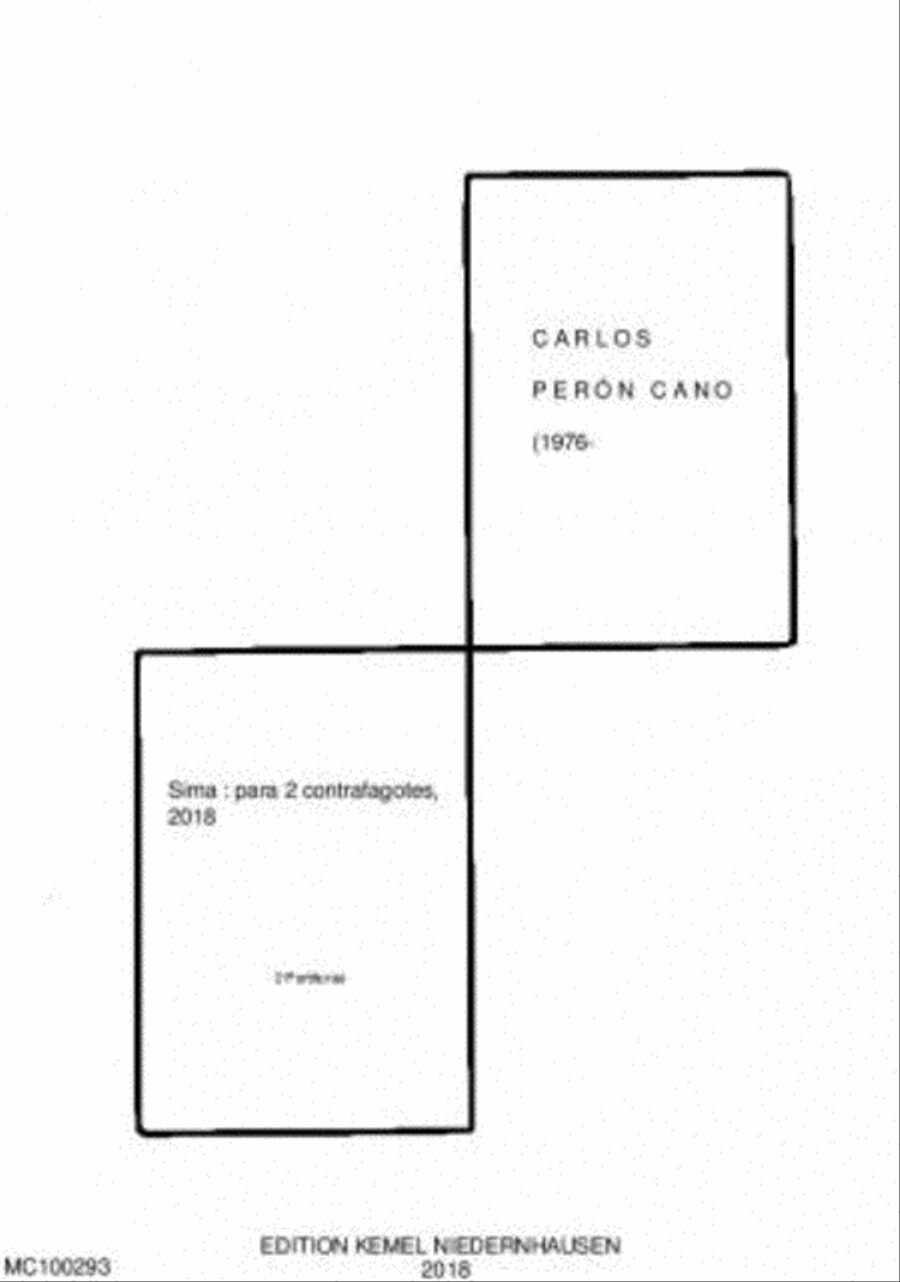 Sima Bassoon scores gallery preview page 1