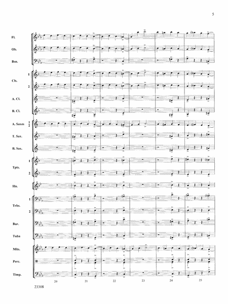 Russian Easter Overture: Score