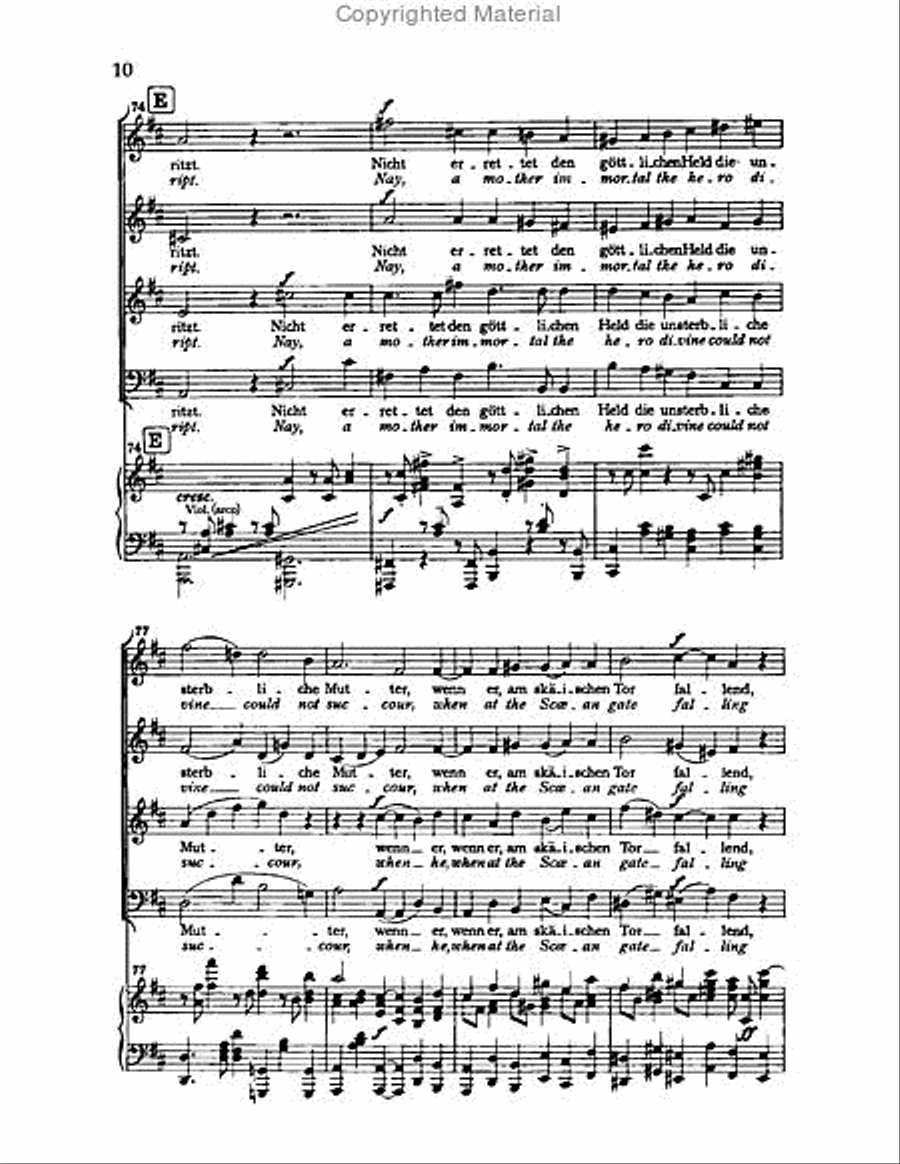 Nanie, Op.82 Nanie, Op.82 Choir scores gallery preview page 9