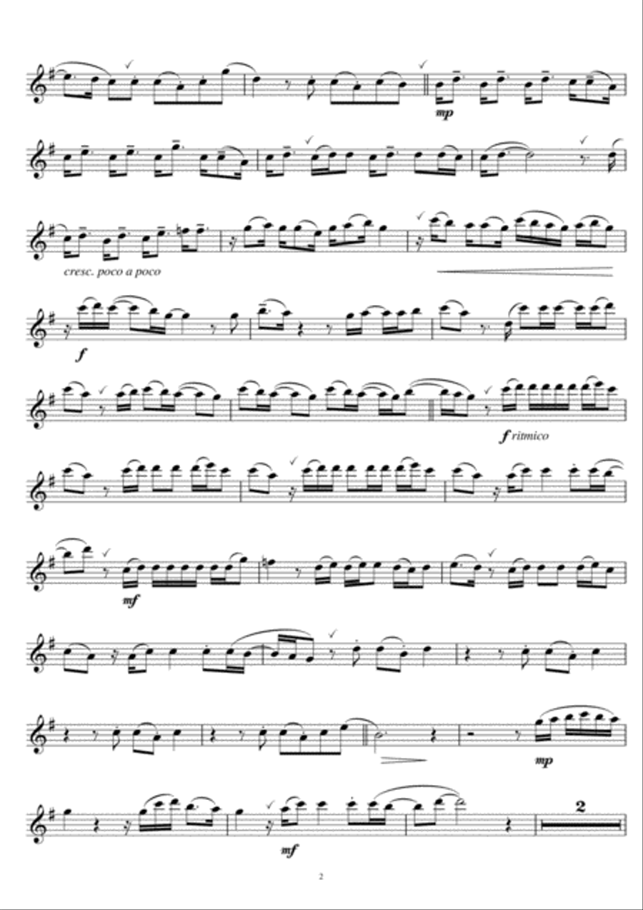 No Air No Air Flute Solo scores gallery preview page 2