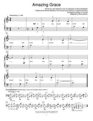 Amazing Grace (arr. Mona Rejino)