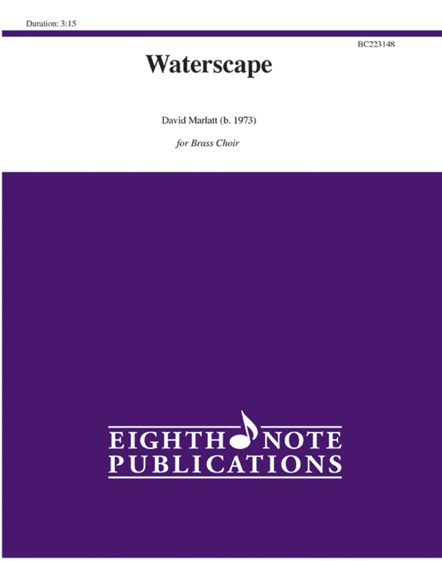 Waterscape Small Ensemble scores gallery preview page 1