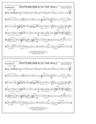 Book cover for Another Brick in the Wall - Trombone 2
