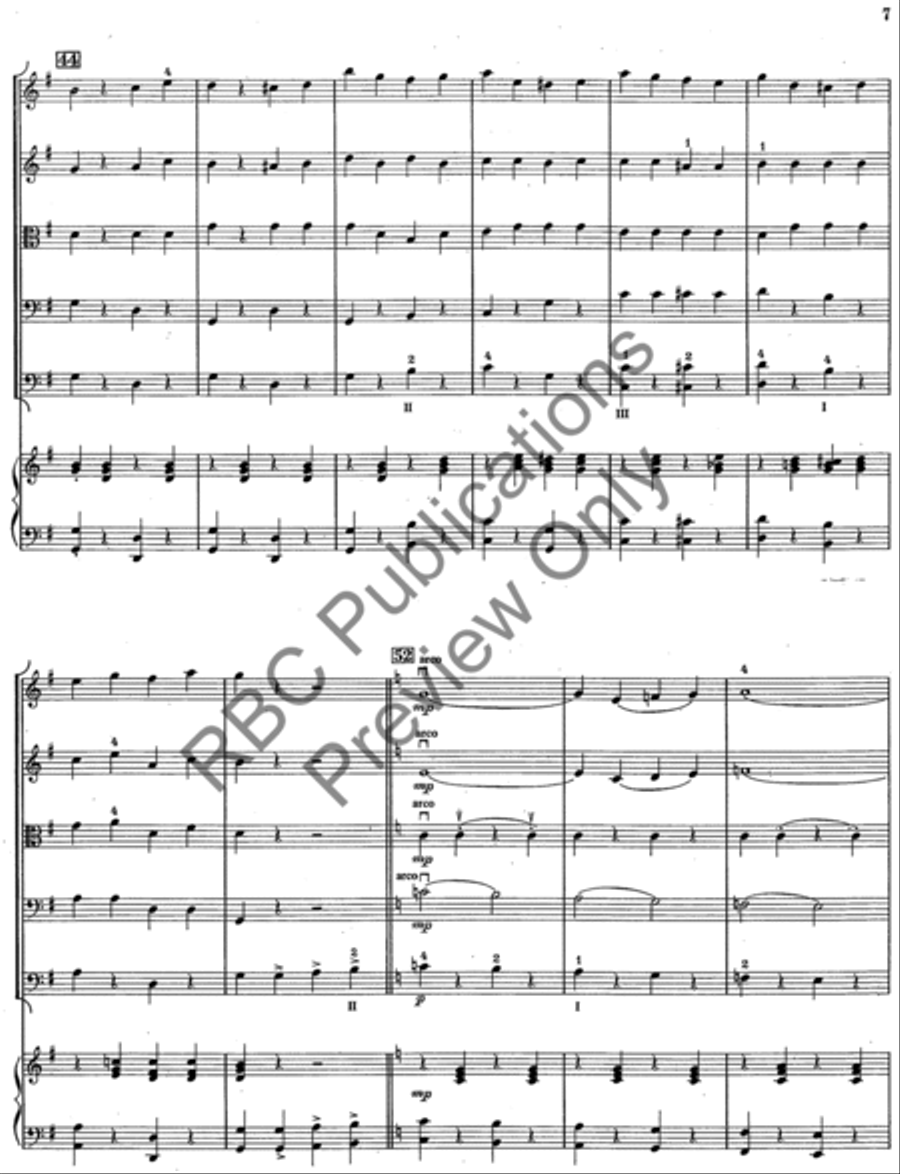 Swedish Rhapsody String Orchestra scores gallery preview page 8
