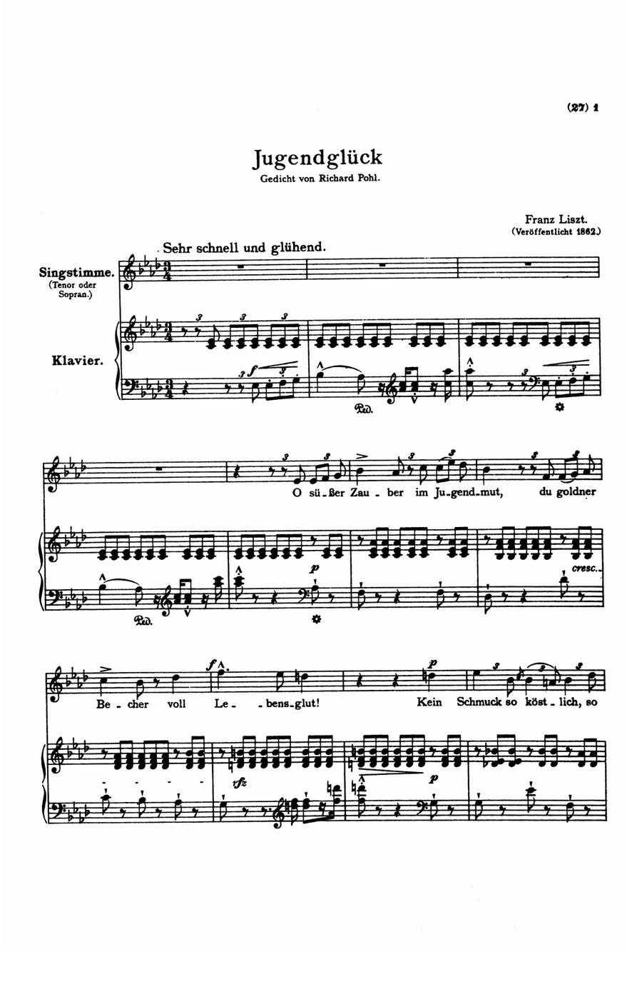Liszt: Songs, Volume V, Nos. 1-25 (German)