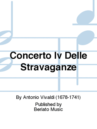 Concerto Iv Delle Stravaganze