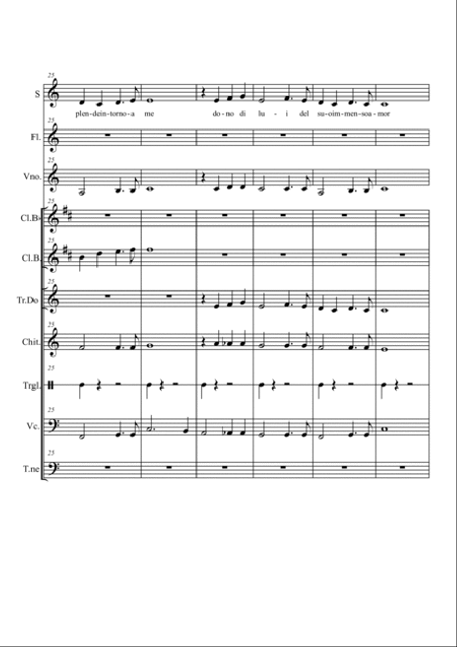 Fratello Sole, Sorella Luna - Score Only Score scores gallery preview page 5