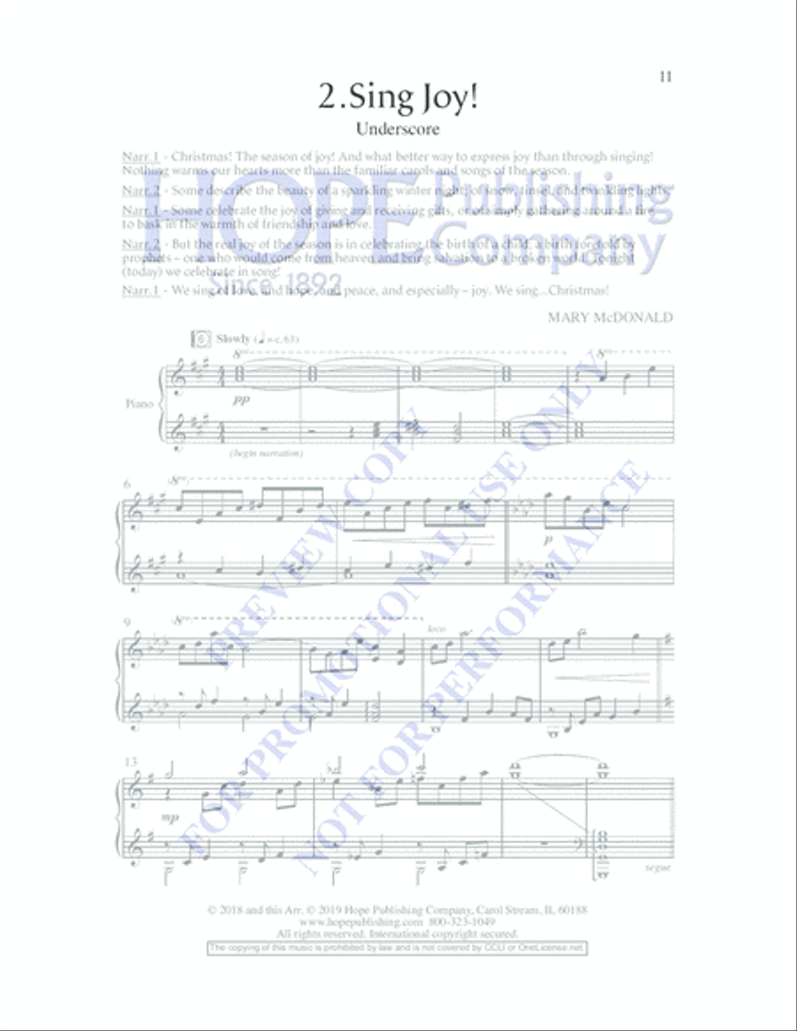 Sing Christmas Sing Christmas 3-Part scores gallery preview page 15