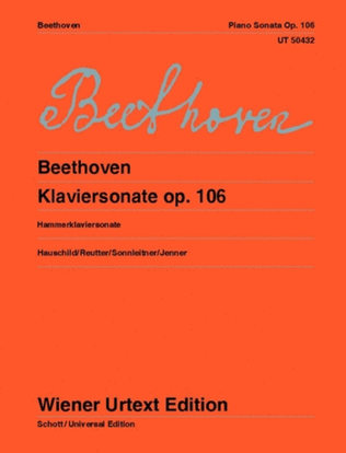 Book cover for Piano Sonata Op. 106